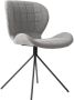 Zuiver OMG Eetkamerstoelen Licht Grijs Set van 2 - Thumbnail 2