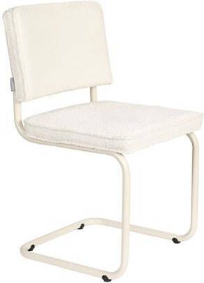 Zuiver Ridge Soft Eetkamerstoelen Gebroken Wit Set van 2