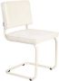 Zuiver Ridge Soft Eetkamerstoelen Gebroken Wit Set van 2 - Thumbnail 1