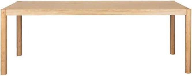 Zuiver Eettafel Sticks Essen en rubberhout 220 x 92cm Naturel