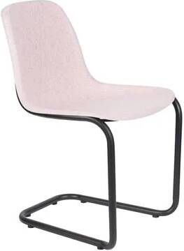 Zuiver Thirsty Eetkamerstoelen Roze Set van 2