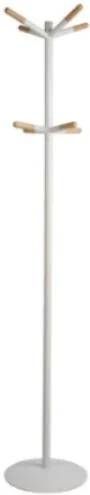 Zuiver Kapstok Wooden Tip Met 8 haken Wit Naturel