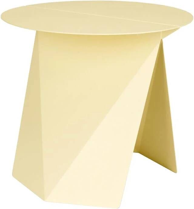 Zuiver Ronde Bijzettafel Foldy 45cm Lemon