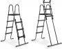 Exit Toys Exit Opzetzwembad Pvc Met Imitatieleer Ø488x122 Cm + Zandfilterpomp - Thumbnail 3
