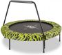EXIT Tiggy junior trampoline ø140cm met beugel (Kleur rand: zwart lime groen) - Thumbnail 3