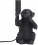 Light & Living Monkey 13x12 5x23 5 cm zwart tafellamp (Kleur: matzwart) - Thumbnail 3