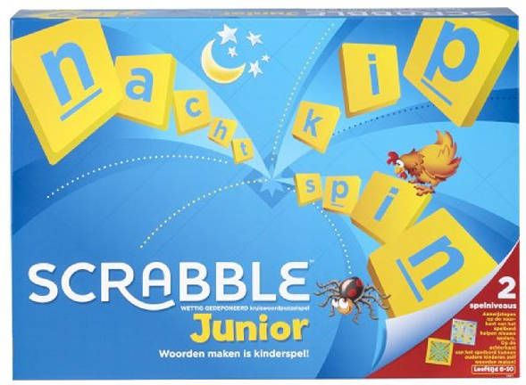 Mattel Scrabble Junior bordspel