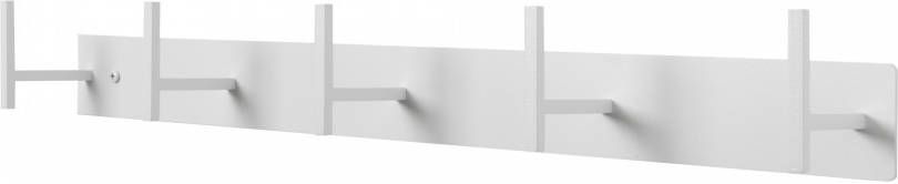 Spinder Design Chapman 5 Kapstok met 5 Haken 64x8, 5x8, 5 cm Wit online kopen