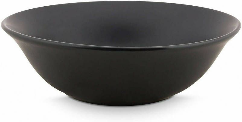 Vtwonen Servies Bowl Matt black | 15 cm online kopen