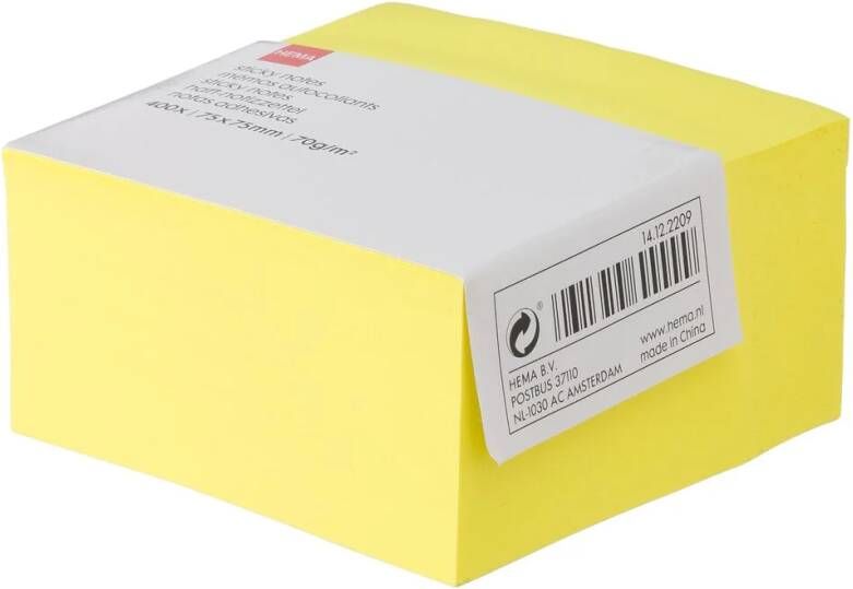 HEMA 400-pak Sticky Notes