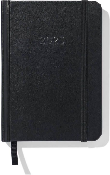 HEMA Agenda 2025 A6 PU Zwart