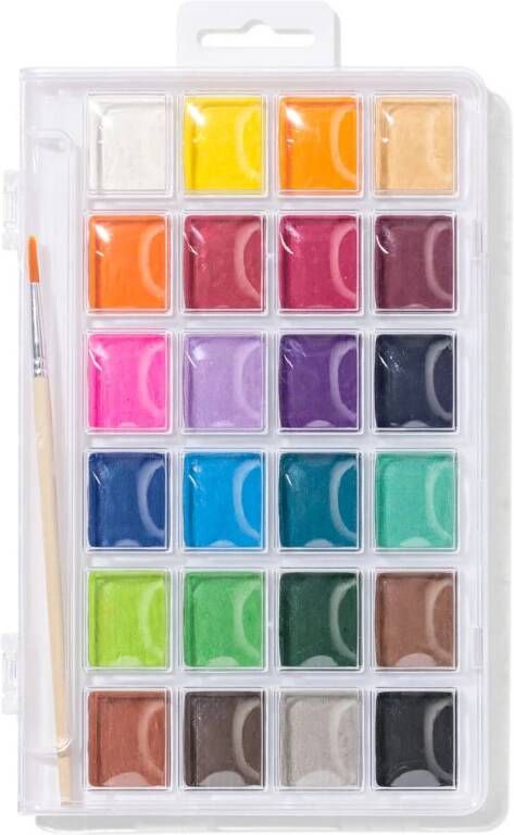 HEMA Aquarelverfset 25-delig