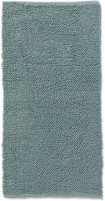 HEMA Badmat 60x120 Chenille Groenblauw (zeegroen)