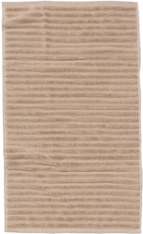 HEMA Badmat Ribbels Taupe 50x85 (taupe)