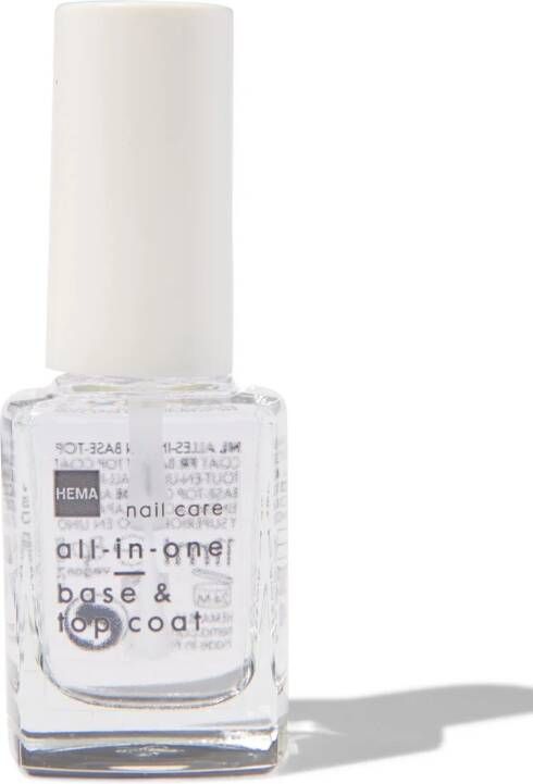 HEMA Base-topcoat Nagels 2-in-1 (transparant)