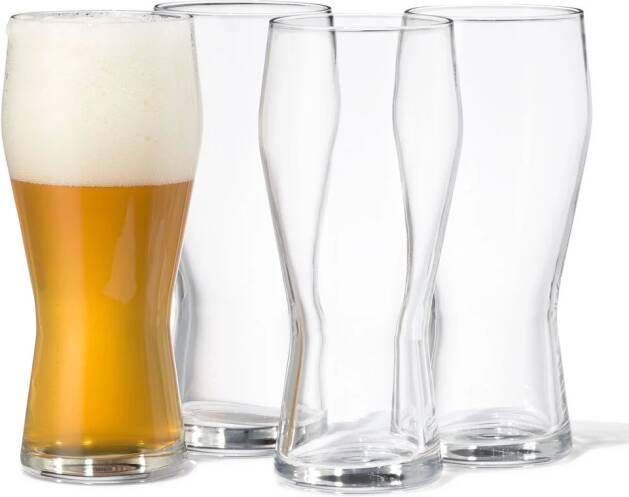 HEMA Bierglazen 400ml 4 Stuks