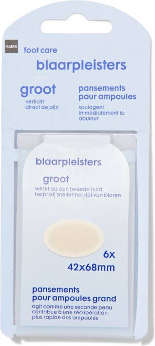 HEMA Blaarpleisters Groot 6 Stuks