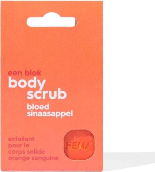 HEMA Blok Body Scrub Sinaasappel 65g