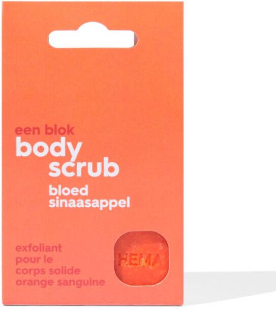 HEMA Blok Body Scrub Sinaasappel 65g