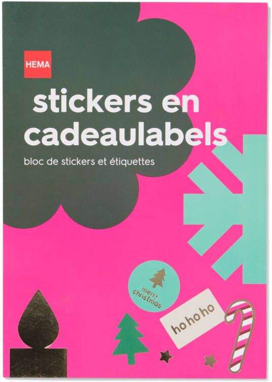 HEMA Blok Met Stickers En Labels (multi)