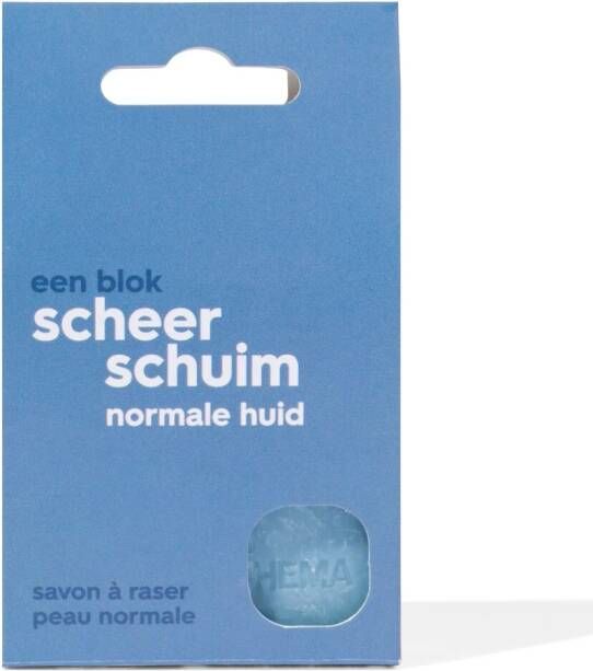 HEMA Blok Scheerschuim Normale Huid 65g