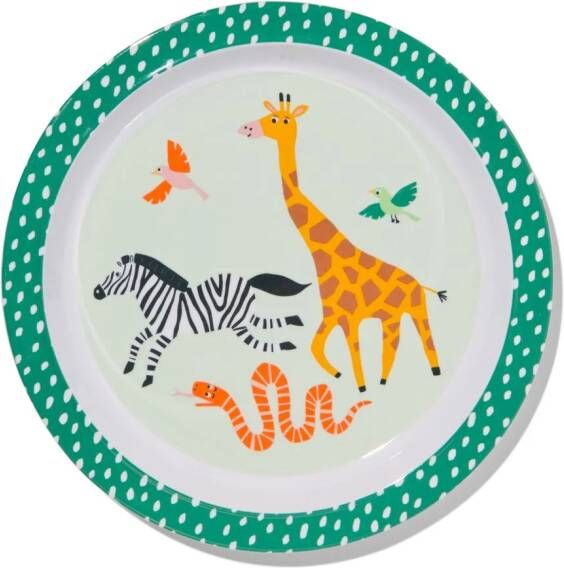 HEMA Bord Melamine Jungle Ø21.5cm