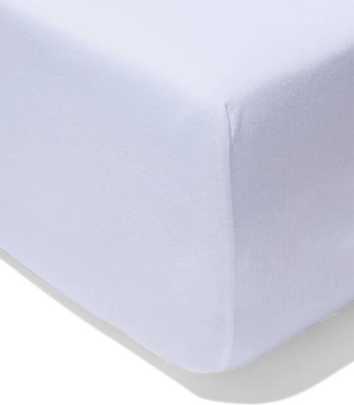 HEMA Boxspring Hoeslaken Jersey 100x200 220 Wit (wit)