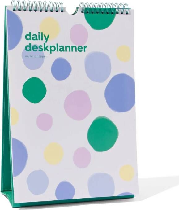 HEMA Bureau Dagplanner Met Spiraal En Standaard 30x21