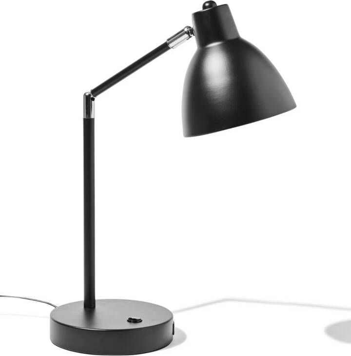 HEMA Bureaulamp Met USB Poort Zwart