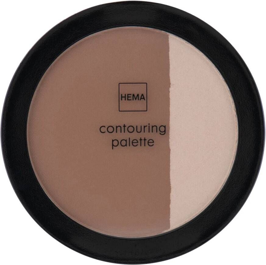 HEMA Contouring Palette 01 Pink Almond & Coffee (brons)