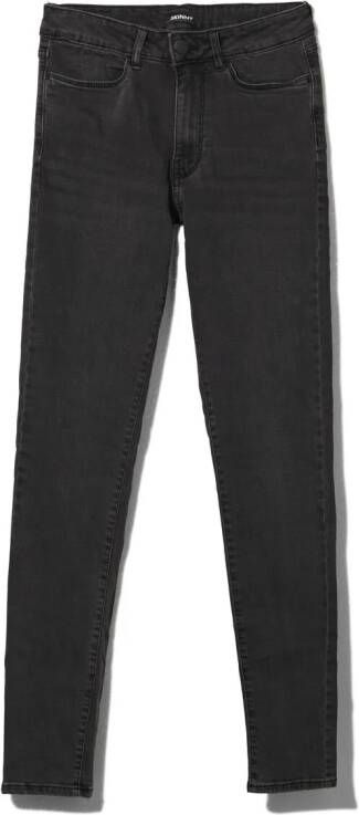 HEMA Dames Jeans Skinny Fit Zwart (zwart)