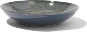 HEMA Diep Bord 21 Cm Porto Reactief Glazuur Zwart (zwart)