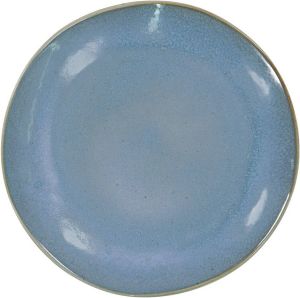 HEMA Dinerbord 26 Cm Porto Reactief Glazuur Blauw (blauw)
