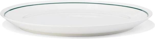 HEMA Dinerbord Ø26cm Tafelgenoten New Bone Wit Met Groen (donkergroen)