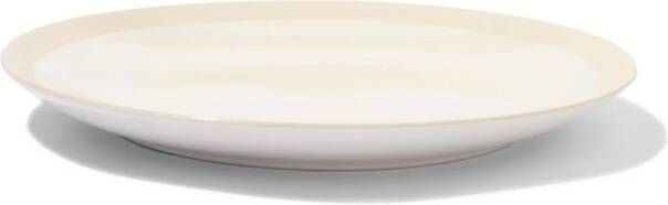 HEMA Dinerbord Ø27cm Sevilla Mat glans Wit (wit)