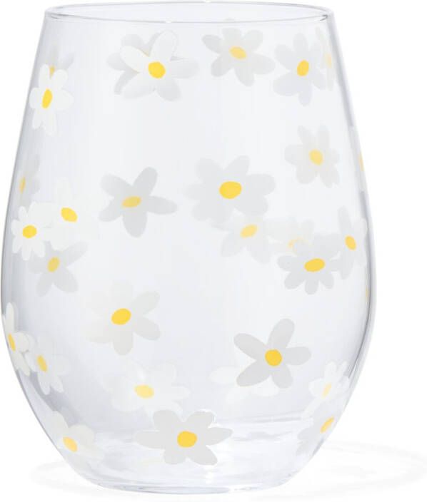 HEMA Drinkglas 550ml Bloemen