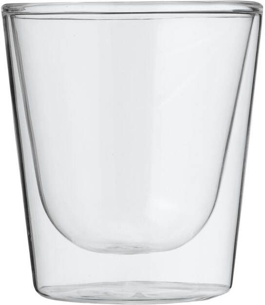 HEMA Dubbelwandig Glas 150ml (transparant)