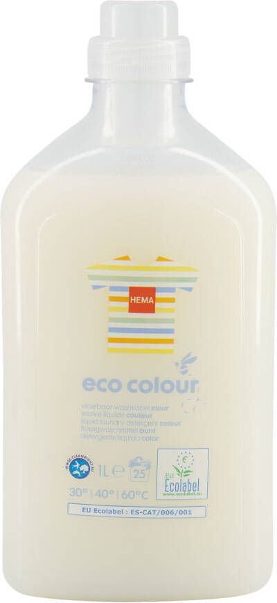 HEMA Eco Vloeibaar Wasmiddel Kleur 1L