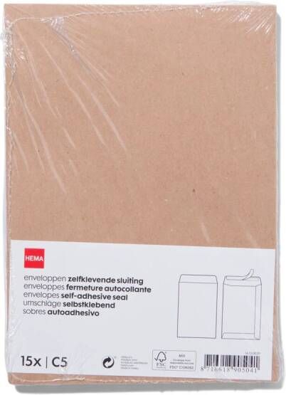 HEMA Enveloppen C5 15 Stuks