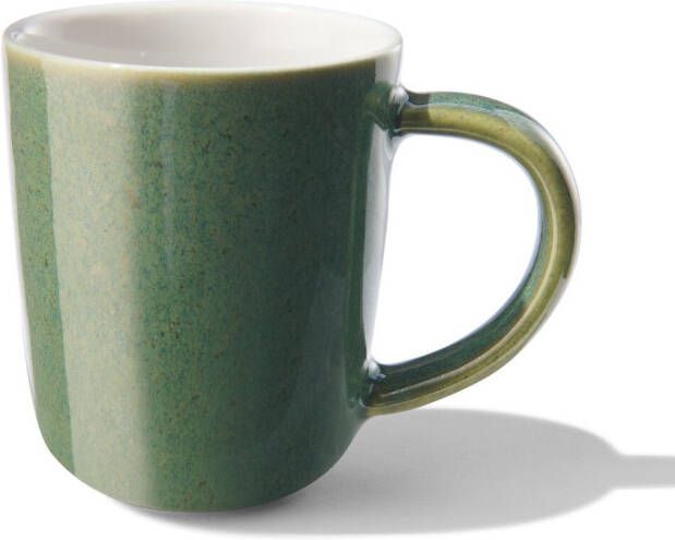 HEMA Espressomok Chicago 80 Ml Reactief Glazuur Groen (groen)