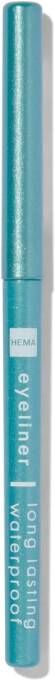 HEMA Eyeliner Metallic Mint (mintgroen)