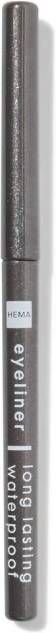 HEMA Eyeliner Waterproof Metallic Black (zwart)