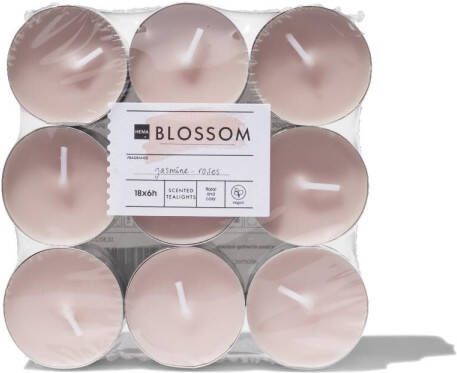 HEMA Geur Sfeerlichten Blossom 18 Stuks