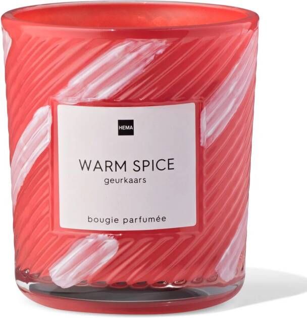 HEMA Geurkaars Warm Spice (rood)