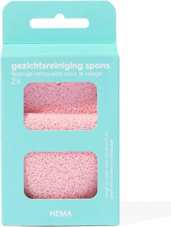 HEMA Gezichtsreiniging Spons 2 Stuks