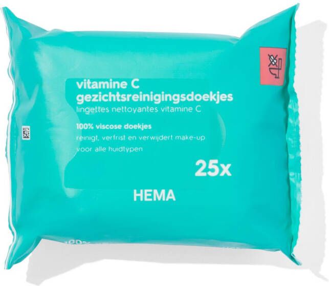 HEMA Gezichtsreiningsdoekjes Vitamine C