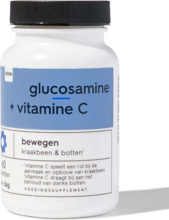 HEMA Glucosamine + Vitamine C 60 Stuks