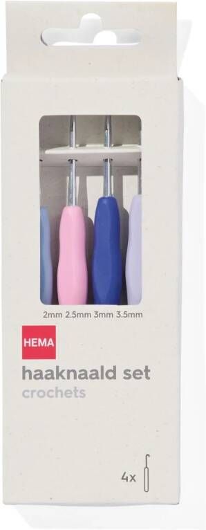 HEMA Haaknaalden 2+2.5+3+3.5 4 Stuks