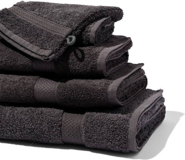 HEMA Handdoeken Zware Kwaliteit Donkergrijs (donkergrijs)