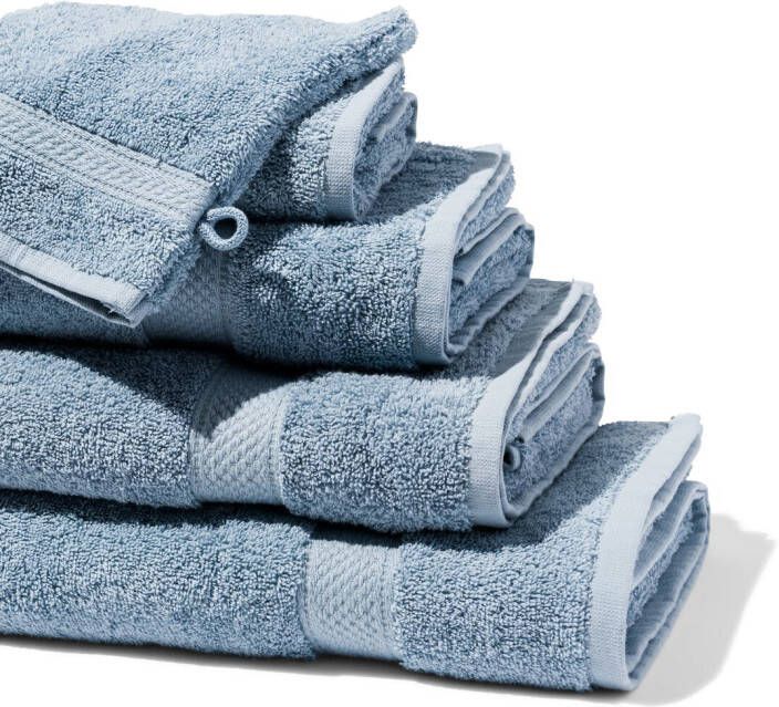 HEMA Handdoeken Zware Kwaliteit Ijsblauw (ijsblauw)